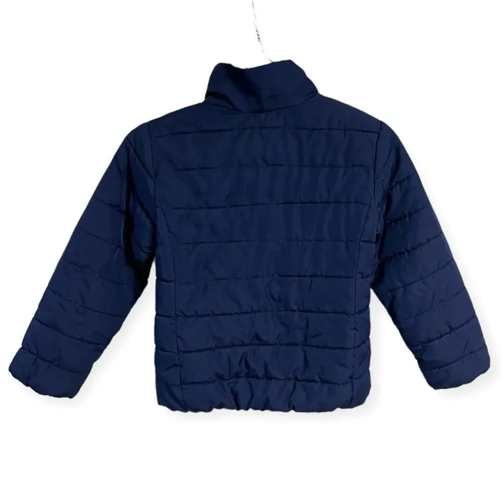 Children’s Place Girls Navy Puffer Jacket Size‎ S5/6